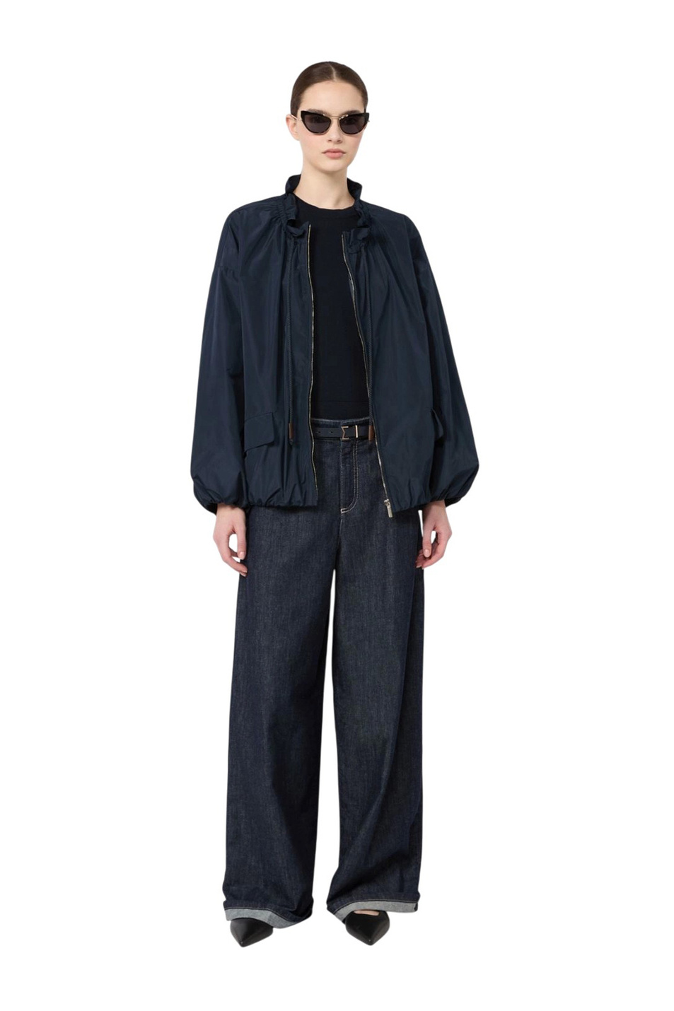 Женский Max Mara Джинсы OCCHIO из эластичного хлопка (цвет ), артикул 2629186021 | Фото 2