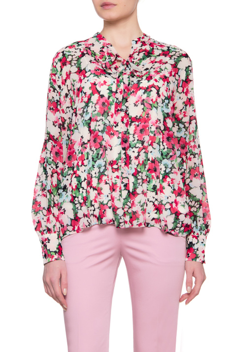 HUGO Блузка с цветочным принтом ( цвет), артикул 50468668 | Фото 4