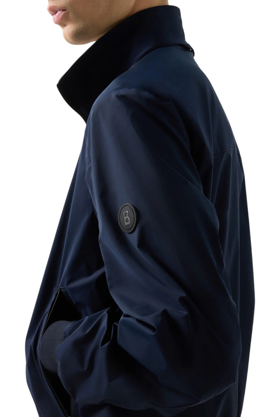 Мужской Bogner Бомбер JONAS однотонный (цвет ), артикул 38227825 | Фото 8