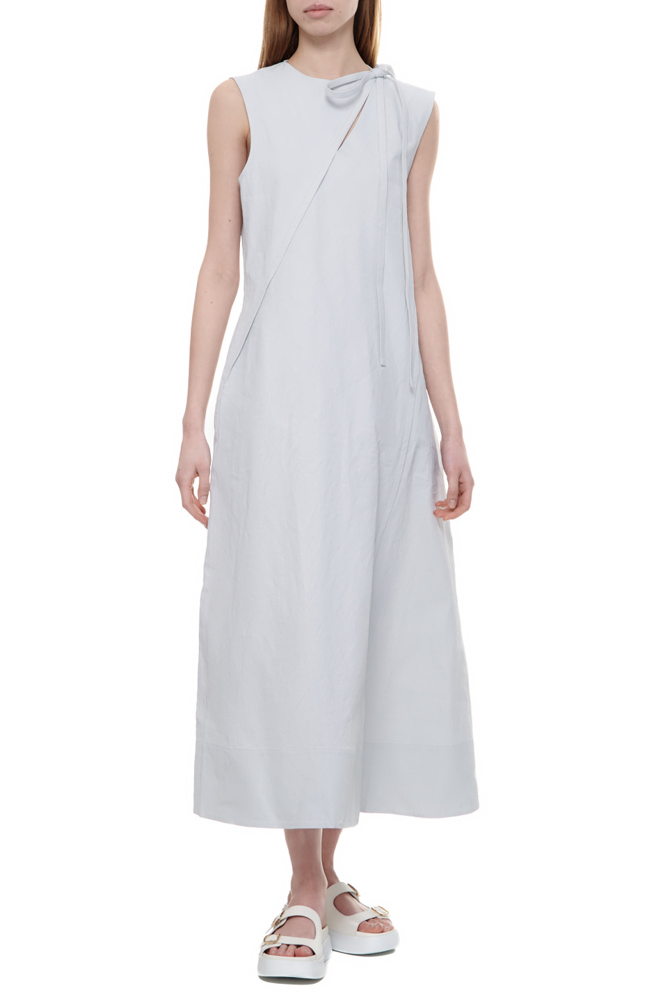 Женский CO Платье из чистого льна (цвет ), артикул 4935BCLS-PS24 | Фото 1