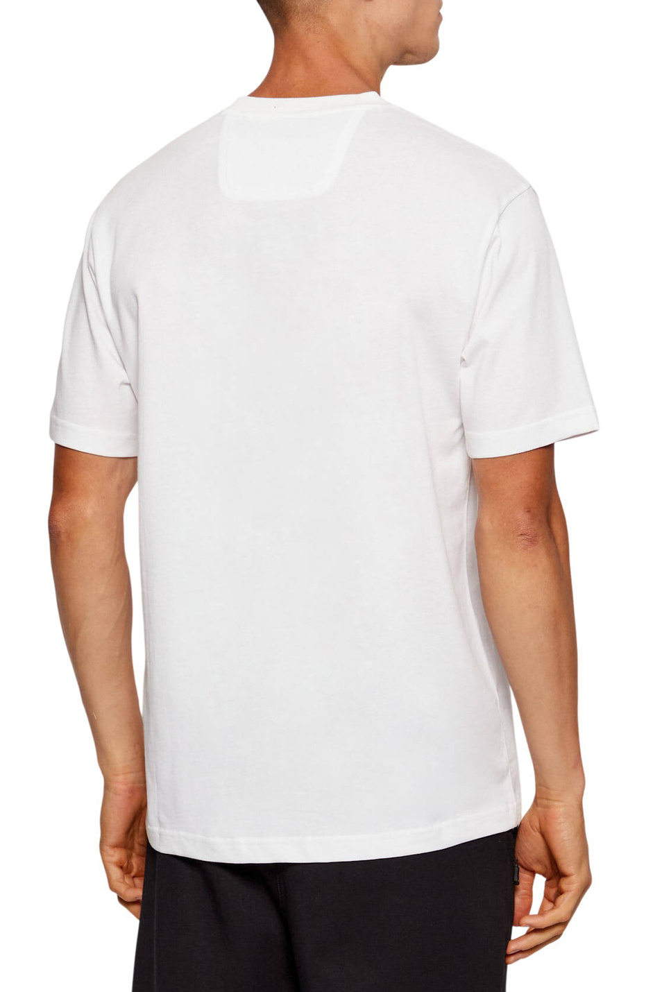 Футболка из хлопка|Основной цвет:Белый Мужской BOSS Футболка из хлопка (цвет ), артикул 50552184 | Фото 5
