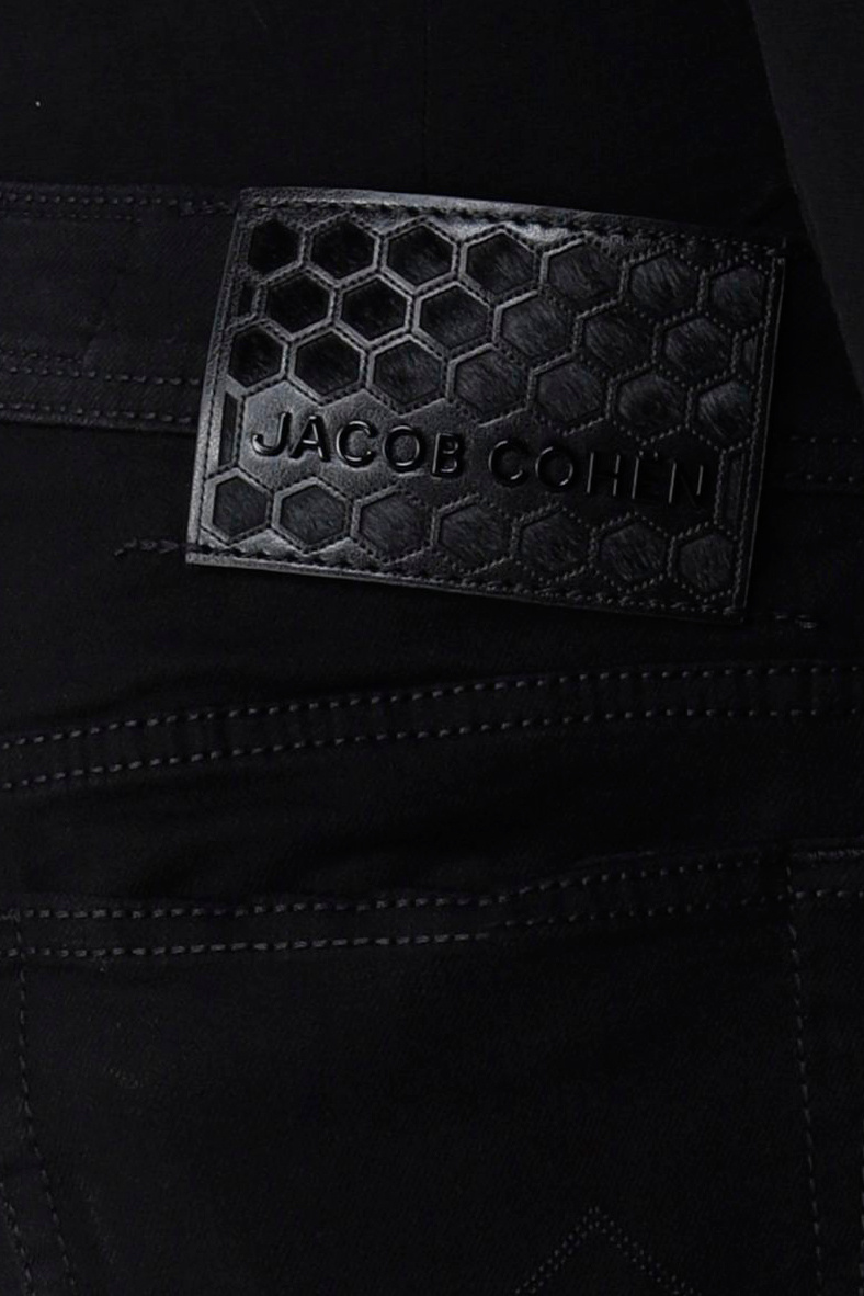 Мужской Jacob Cohen Джинсы BARD из смесового хлопка с платком (цвет ), артикул UQE0430S3598 | Фото 6