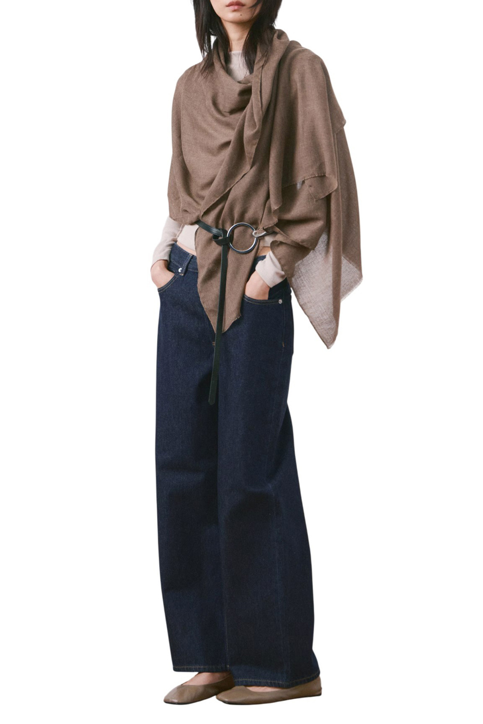 Женский Mango Джинсы NEWYORK из хлопка (цвет ), артикул 27074072 | Фото 2