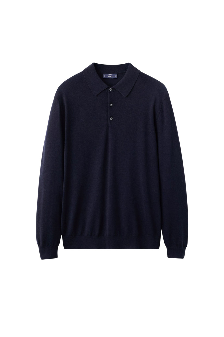 Мужской Mango Man Джемпер-поло WILLYS из шерсти (цвет ), артикул 27051283 | Фото 1
