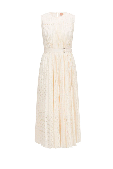 BOSS Платье из эластичного кружева с поясом ( цвет), артикул 50472469 | Фото 1