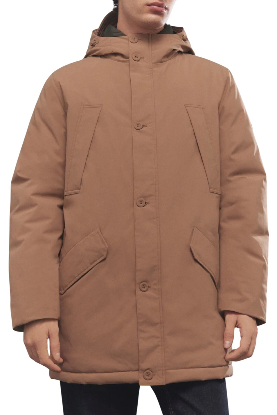 Куртка водонепроницаемая|Основной цвет:Бежевый Мужской Springfield Куртка водонепроницаемая (цвет ), артикул 0952091 | Фото 1