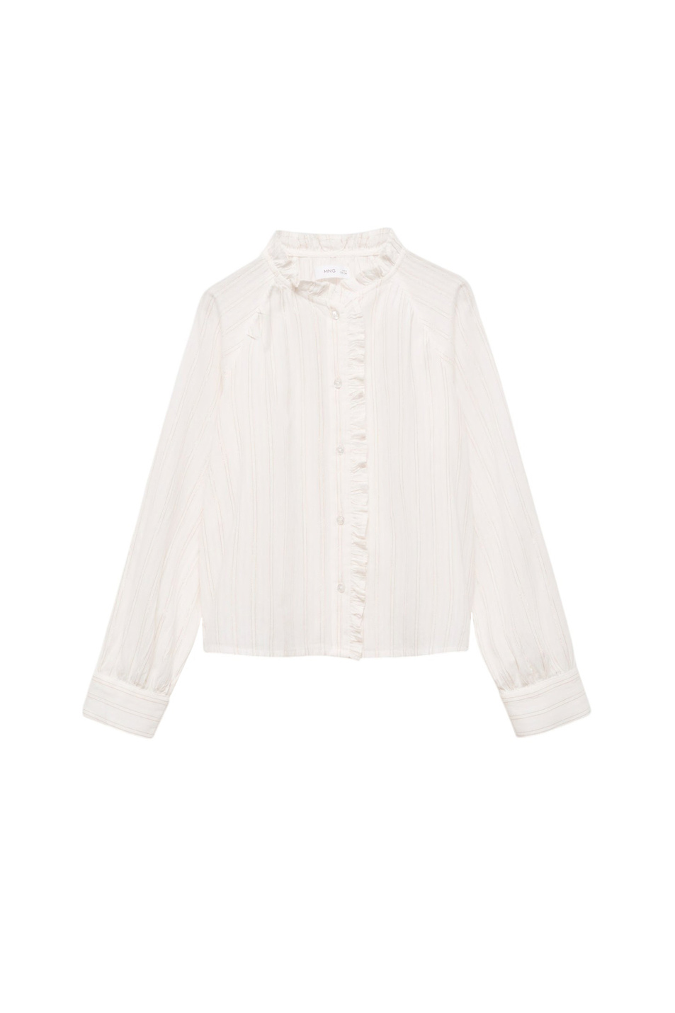 Девочкам Mango Kids Блузка ABRIL из смесового хлопка (цвет ), артикул 77099233 | Фото 1