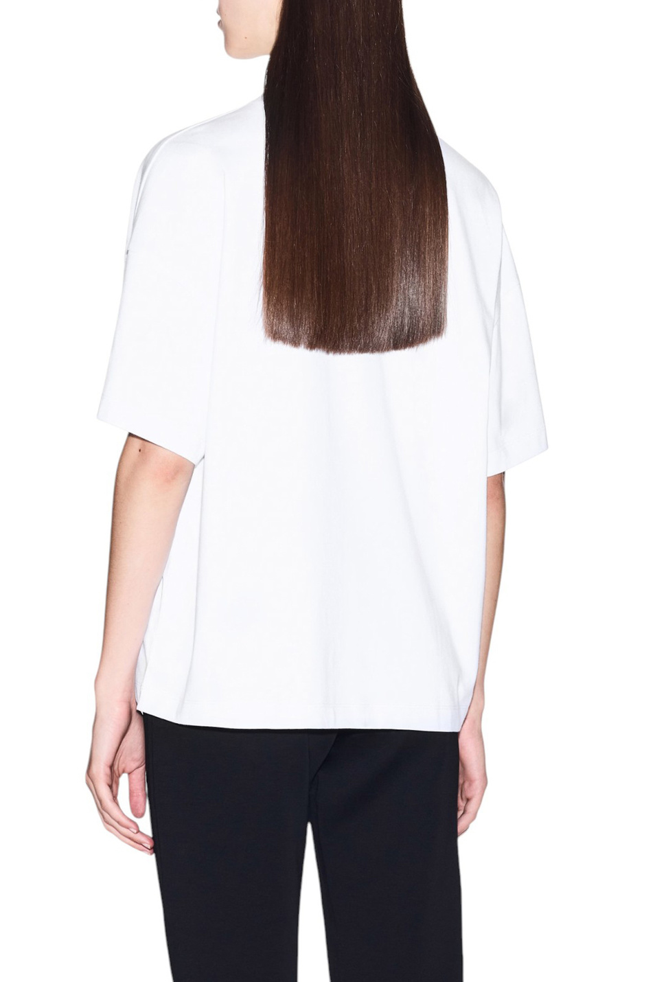 Женский Armani Exchange Футболка из хлопка (цвет ), артикул XW001182-AF15085 | Фото 4