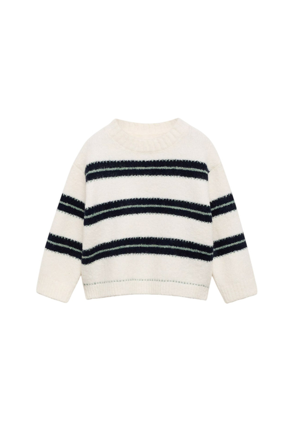 Мальчикам Mango Kids Джемпер CANILLO в полоску (цвет ), артикул 77087679 | Фото 1