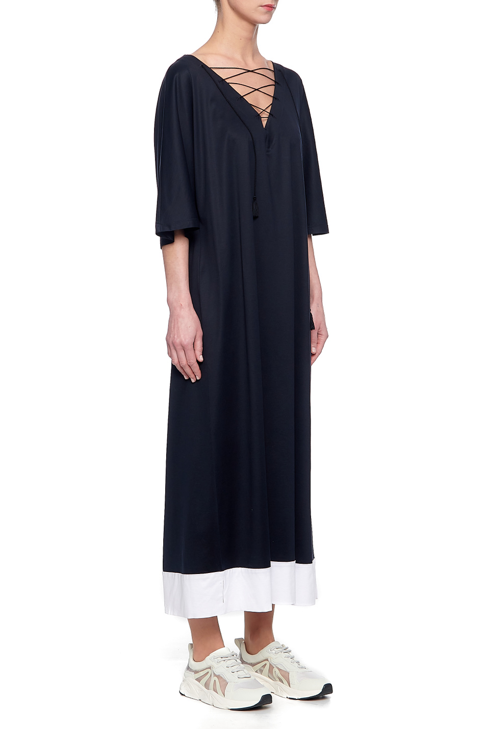 MAXMARA Платье PROSIT с V-образным вырезом на шнуровке (цвет ), артикул 36210318 | Фото 3