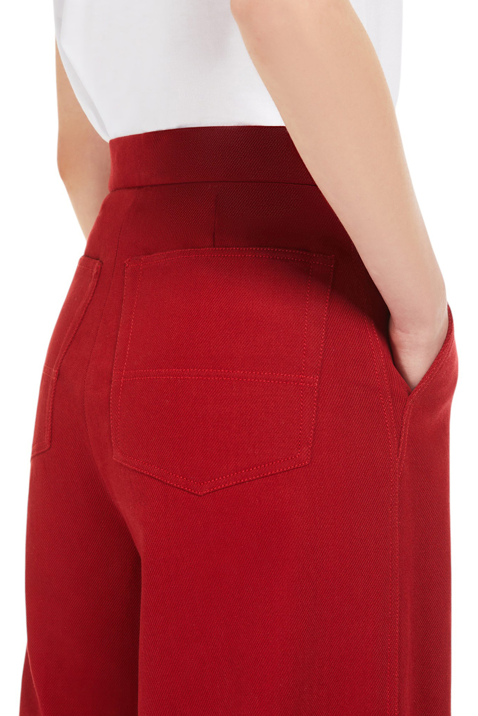 Женский Max Mara Брюки RUGGERO однотонные (цвет ), артикул 2511131051 | Фото 5