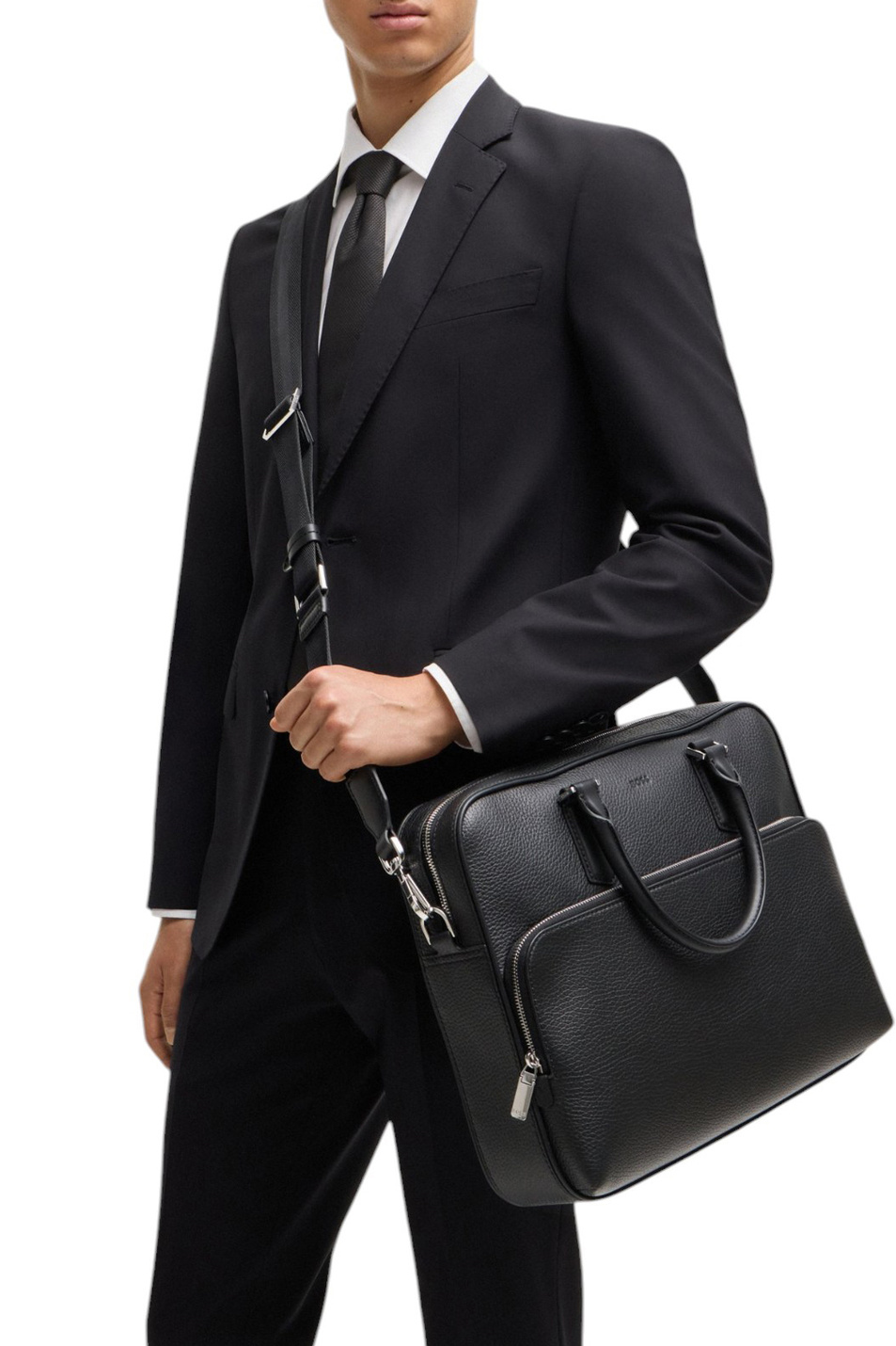 Мужской BOSS Сумка из натуральной кожи (цвет ), артикул 50529293 | Фото 6