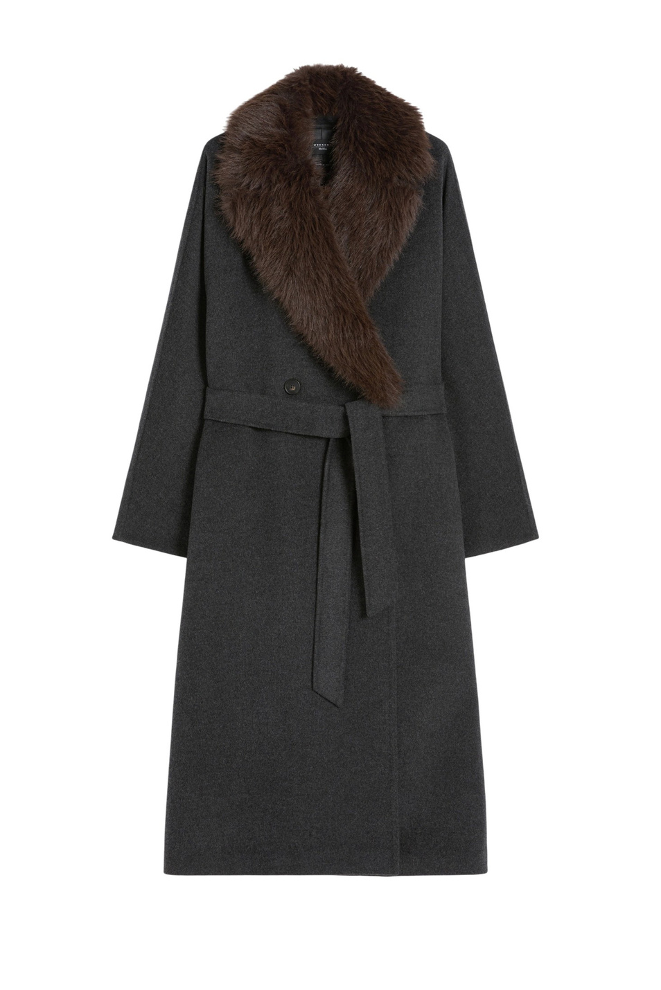 Пальто CACIO1234 из шерсти|Основной цвет:Серый Женский Weekend Max Mara Пальто CACIO1234 из шерсти (цвет ), артикул 2525016013 | Фото 1