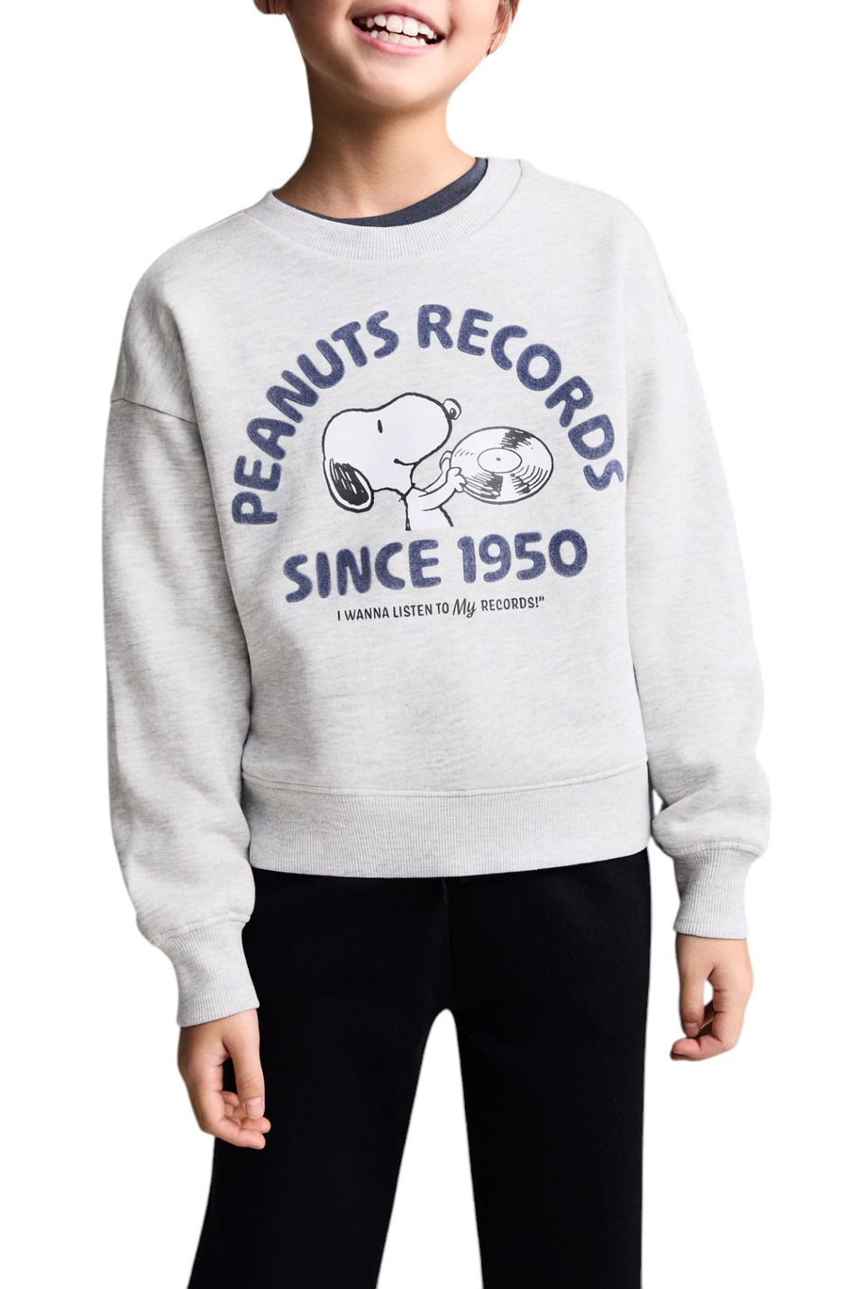 Девочкам Mango Kids Свитшот SRECORD из хлопка (цвет ), артикул 77037679 | Фото 4