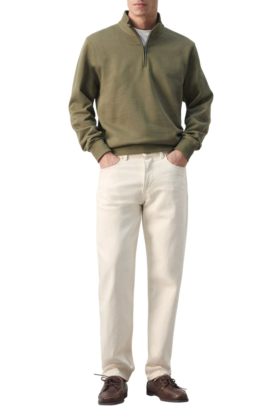 Мужской Mango Man Толстовка WINNE с воротником на молнии (цвет ), артикул 27014433 | Фото 2