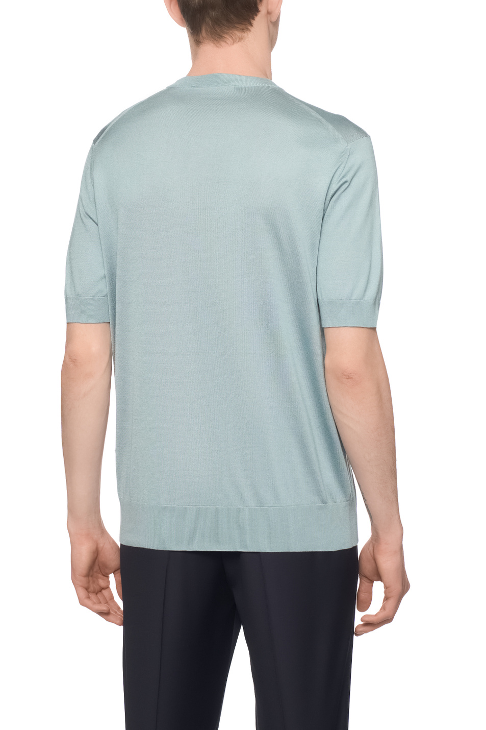 Мужской Dolce & Gabbana Футболка из шелка (цвет ), артикул GXX03Z-JBSO5 | Фото 5