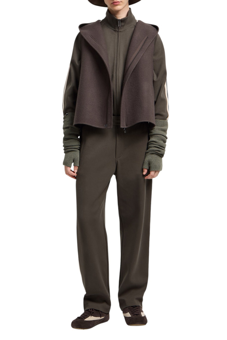 Мужской Emporio Armani Брюки с контрастными вставками (цвет ), артикул EM002873-AF13488 | Фото 2