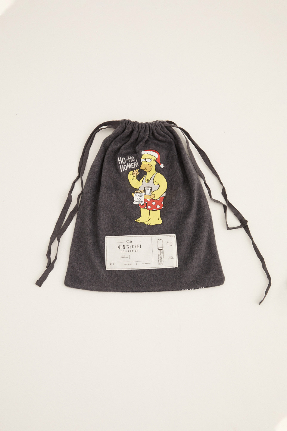 Мужской Women'secret Длинная флисовая пижама Homer Simpson (цвет ), артикул 2768836 | Фото 3