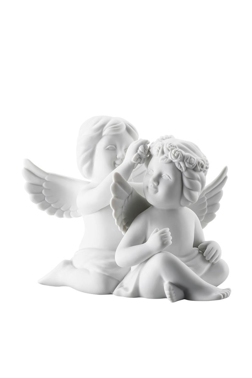 Не имеет пола Rosenthal Фигурка "Два ангела с венком" (цвет ), артикул 69055-000102-90529 | Фото 1