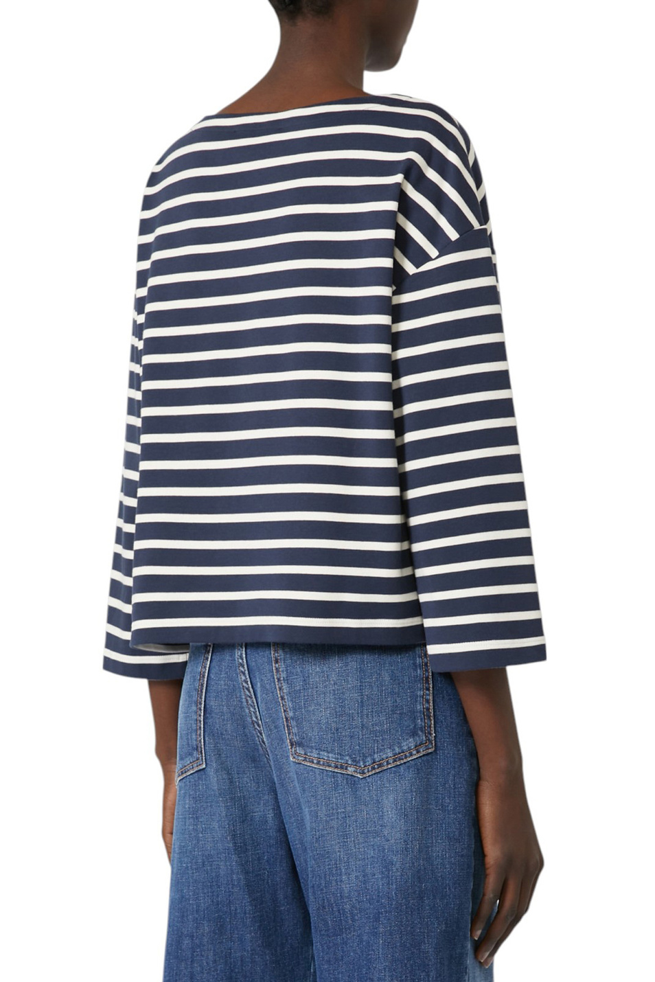 Женский Weekend Max Mara Лонгслив CAMPALE из хлопка (цвет ), артикул 2525946021 | Фото 4