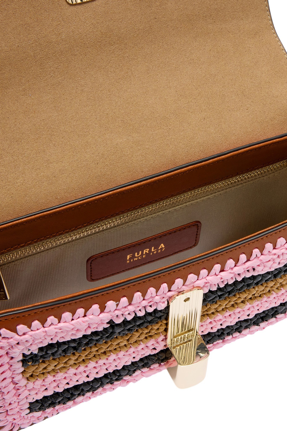 Женский Furla Сумка IRIDE плетеная (цвет ), артикул WB01826-BX4447 | Фото 3