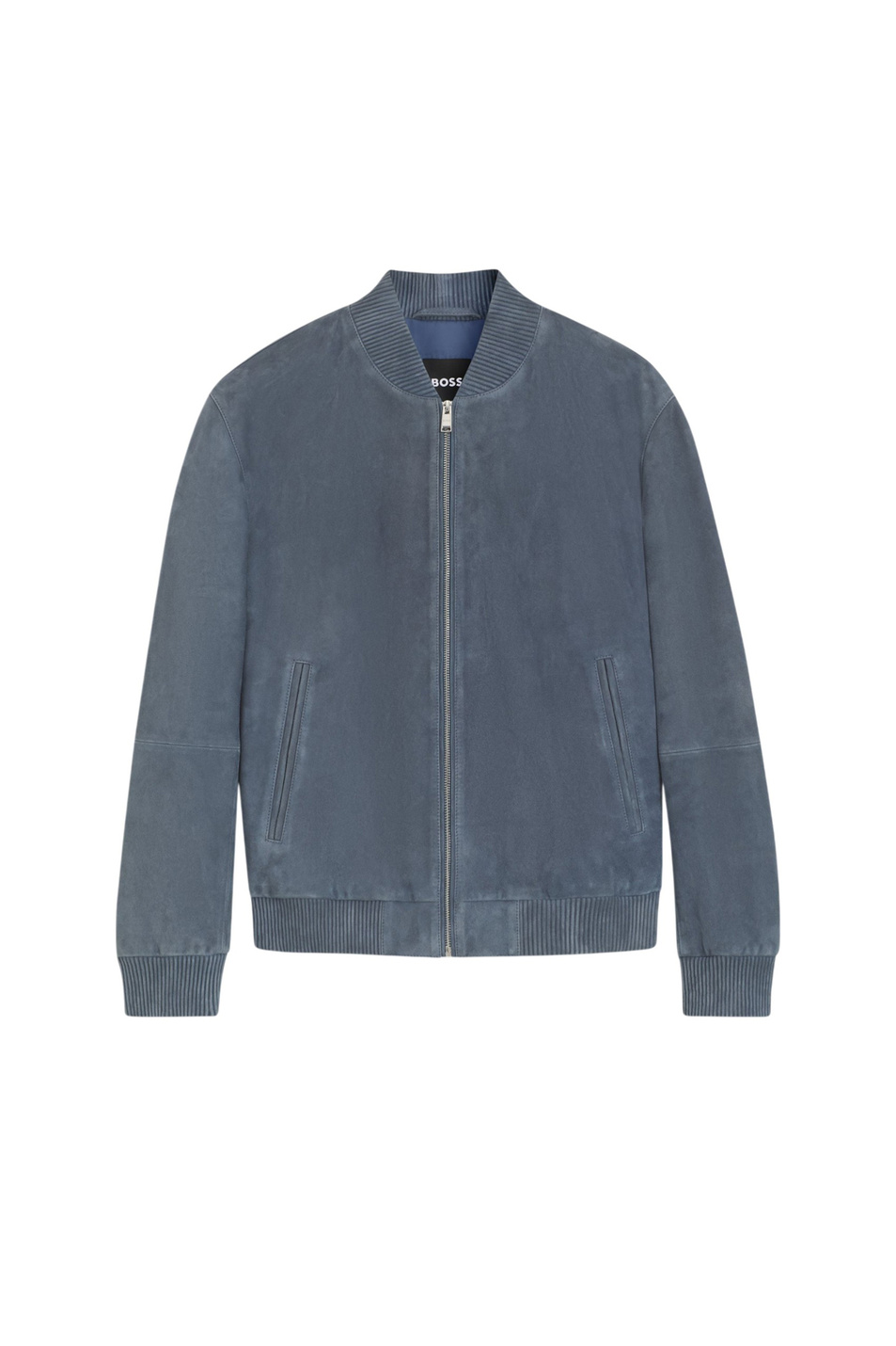 Мужской BOSS Бомбер Muller из натуральной замши (цвет ), артикул 50543213 | Фото 1