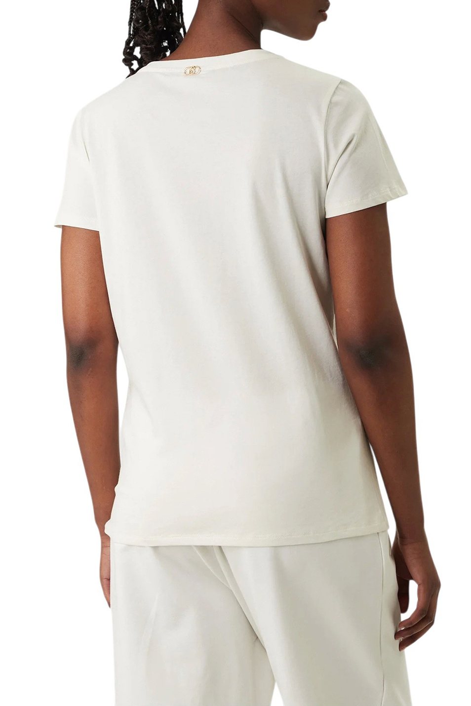 Женский Liu Jo Футболка из натурального хлопка с принтом (цвет ), артикул TA6155JS923 | Фото 5