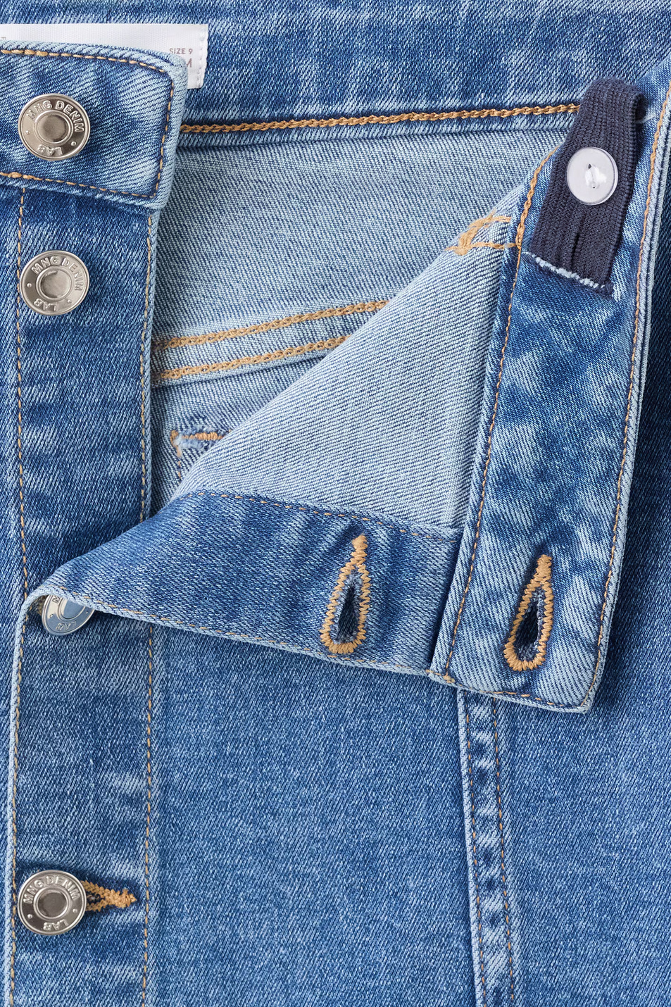 Девочкам Mango Kids Юбка джинсовая LILY (цвет ), артикул 27052888 | Фото 3