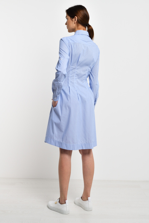 BOSS Платье-рубашка из смесового хлопка ( цвет), артикул 50425350 | Фото 3