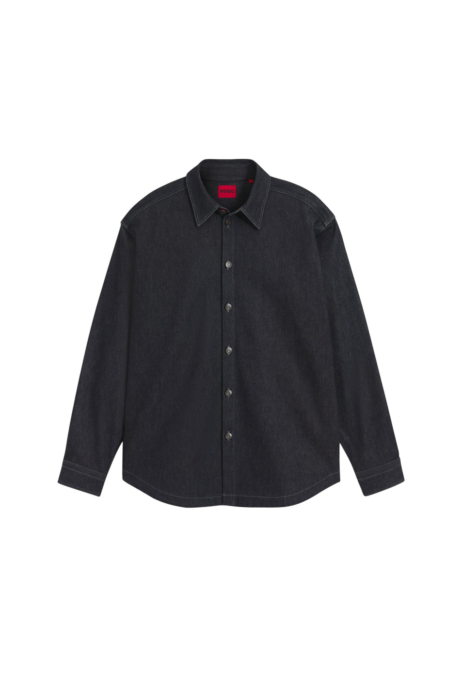 Мужской HUGO Рубашка Emikol джинсовая (цвет ), артикул 50555780 | Фото 1