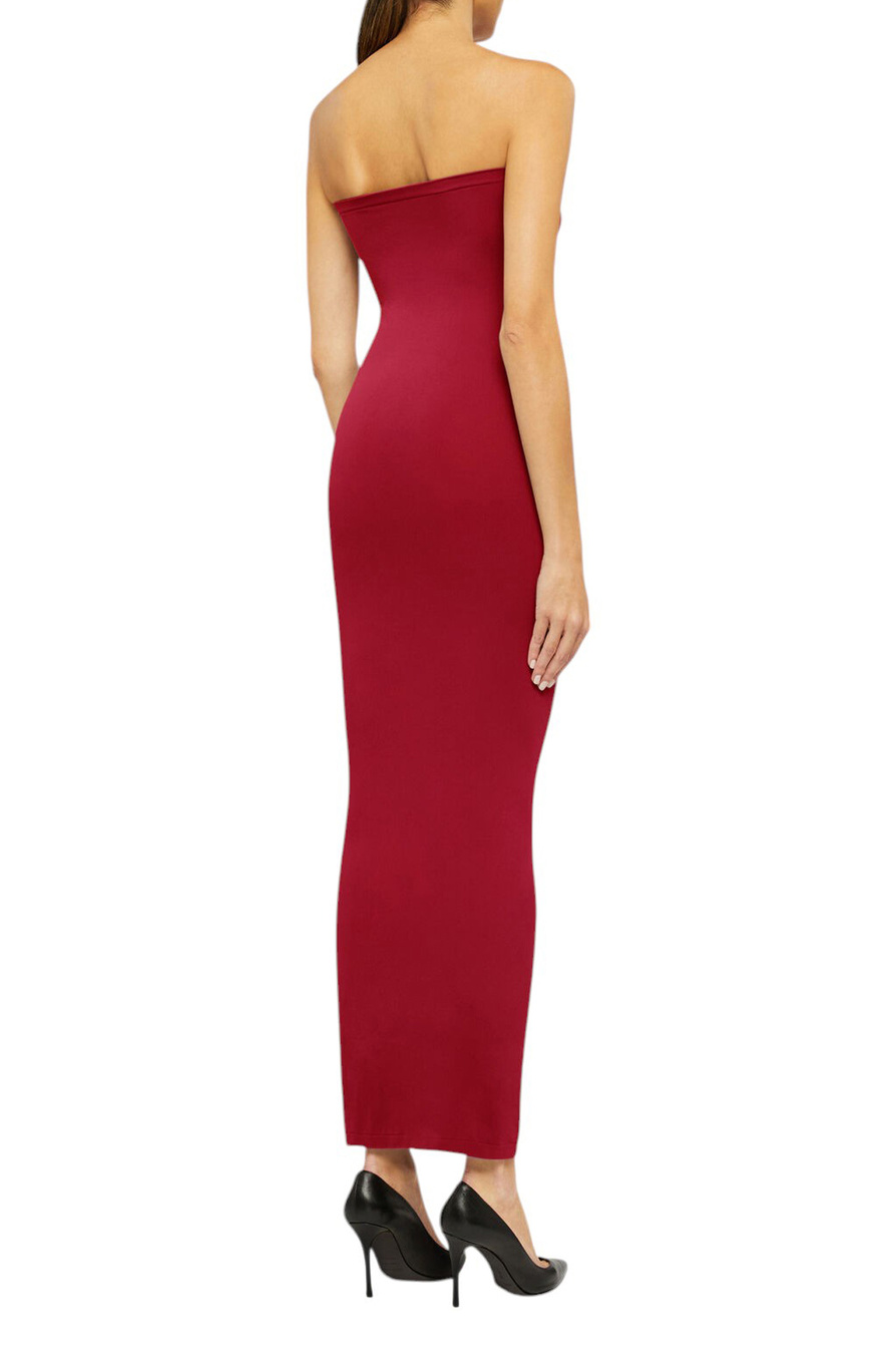 red cream dress Daphney Plunge Mini Dress Red | Cream | Red | Cream | Womens