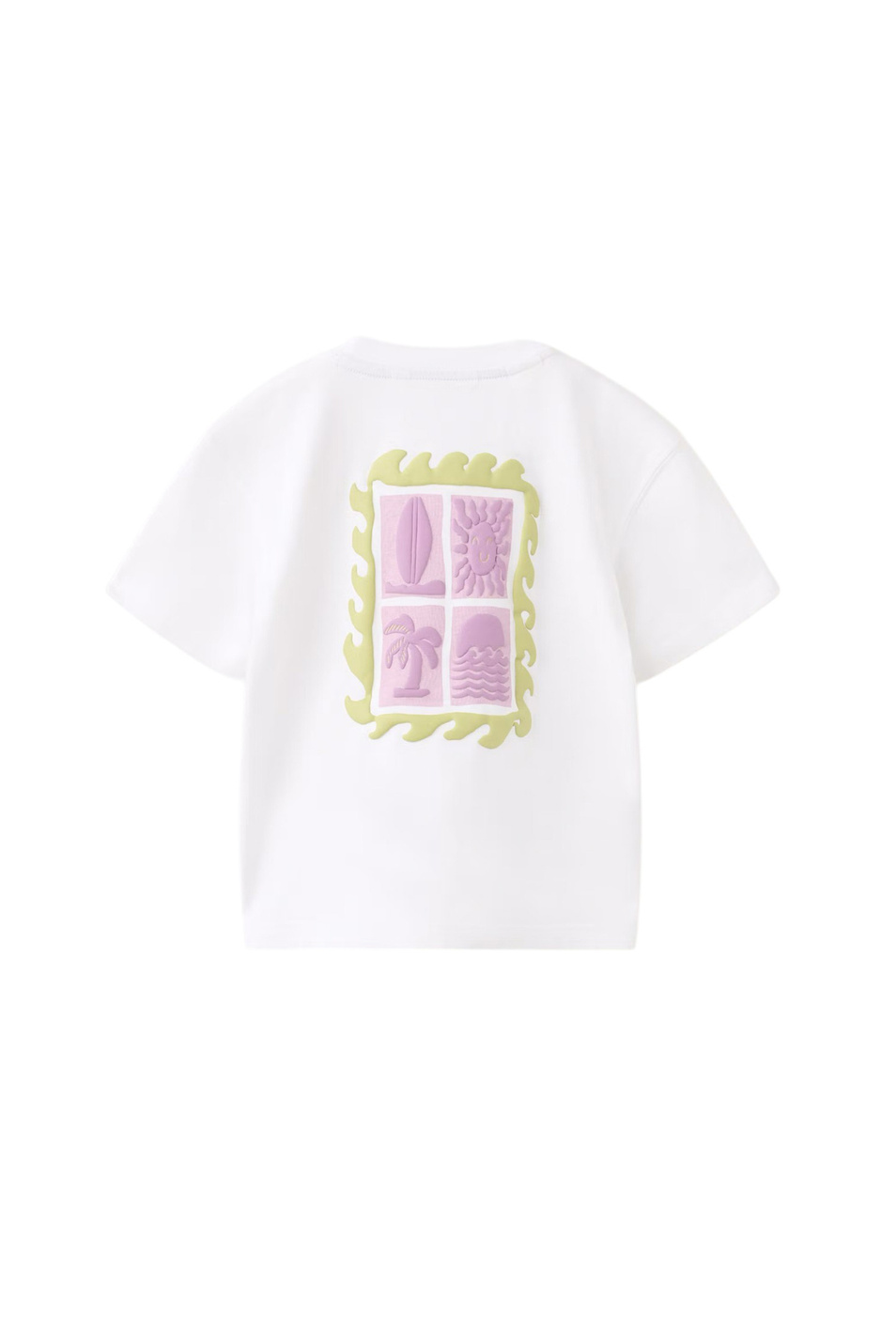 Малышам мальчикам Mango Kids Футболка SUNNY с принтом (цвет ), артикул 27008279 | Фото 2