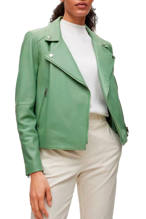 Женский BOSS Куртка из натуральной кожи (цвет ), артикул 50489134 | Фото 3