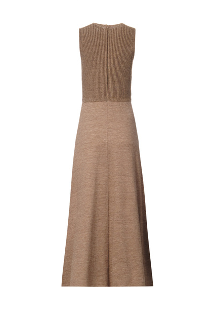 Трикотажное платье TORINO|Основной цвет:Коричневый|Артикул:16210222 | Фото 2