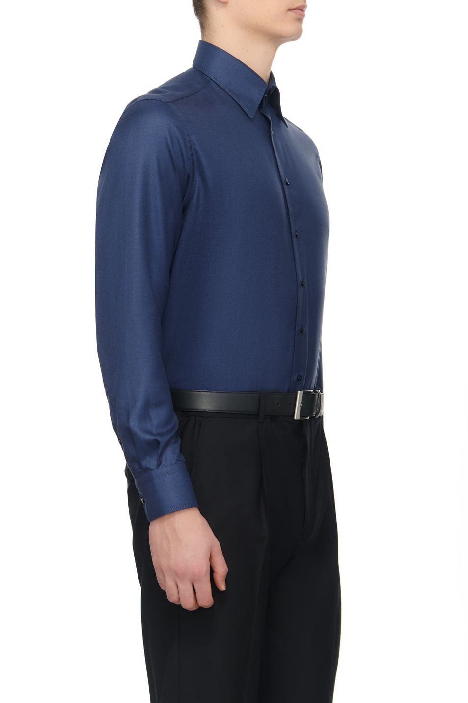 Мужской ZILLI Рубашка из шелка и кашемира (цвет ), артикул CLAB04ZS87060ZS000003 | Фото 5