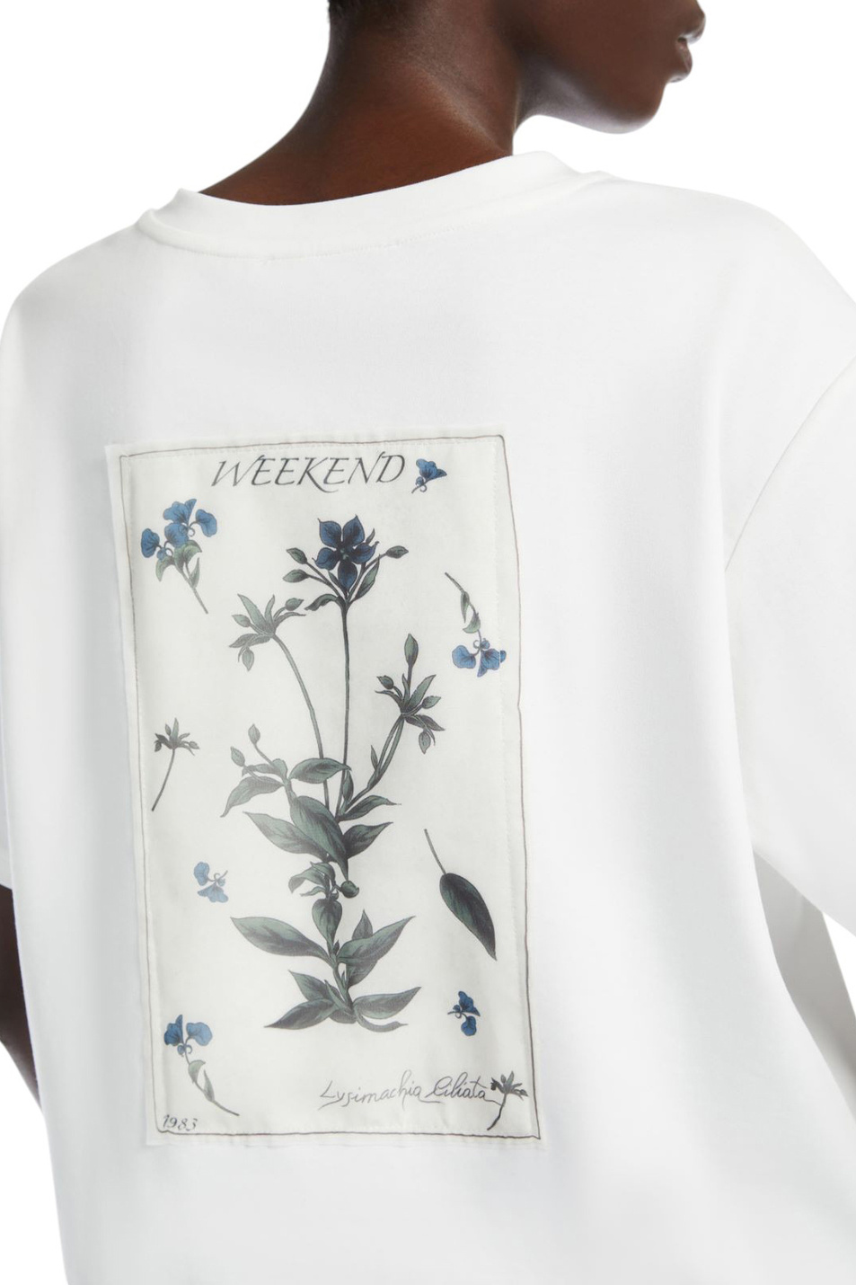 Женский Weekend Max Mara Футболка LECCO из хлопка (цвет ), артикул 2515941052 | Фото 5