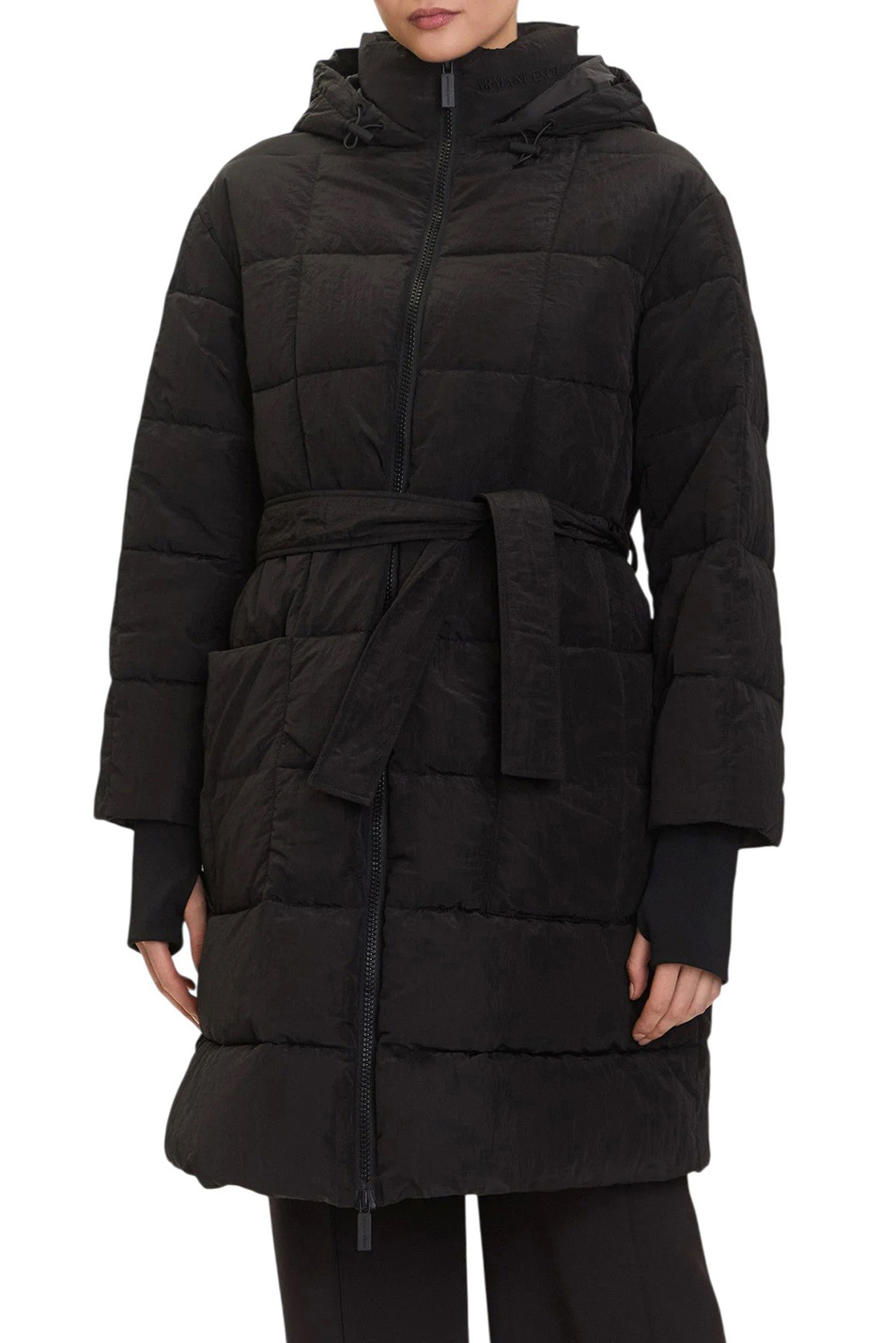 Женский Armani Exchange Пальто с поясом (цвет ), артикул XW000649-AF16207 | Фото 4