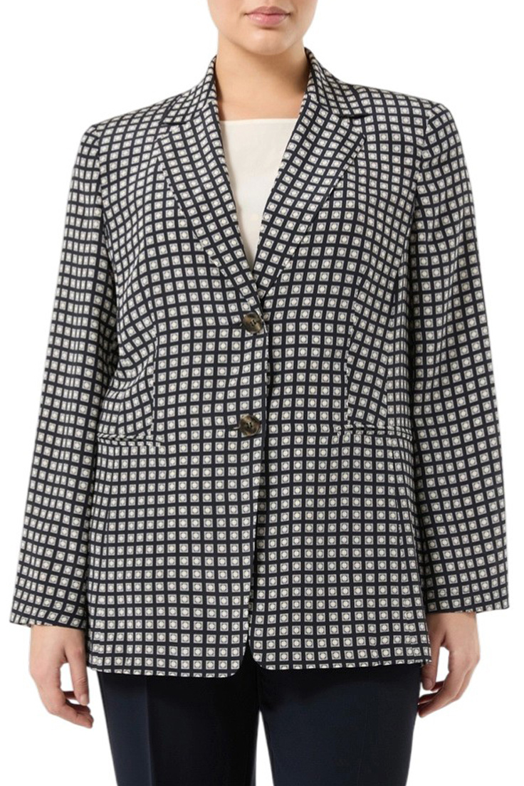 Женский Marina Rinaldi Пиджак UMANO из шелка (цвет ), артикул 2617041111 | Фото 3