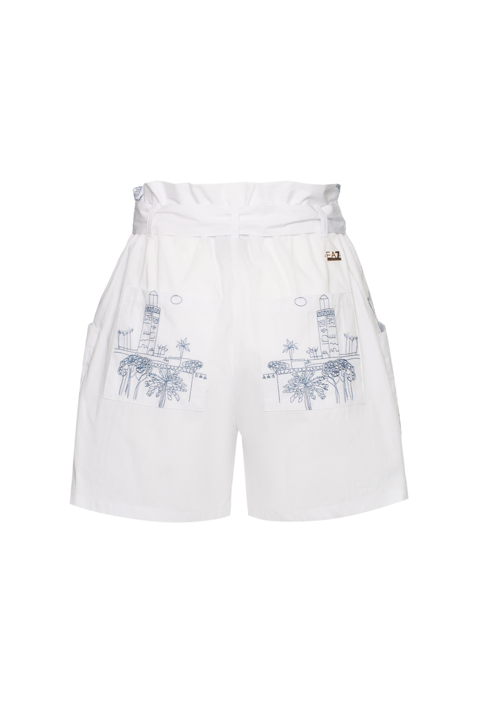 Женский EA7 Шорты с принтом (цвет ), артикул 7W001026-AF21126 | Фото 2