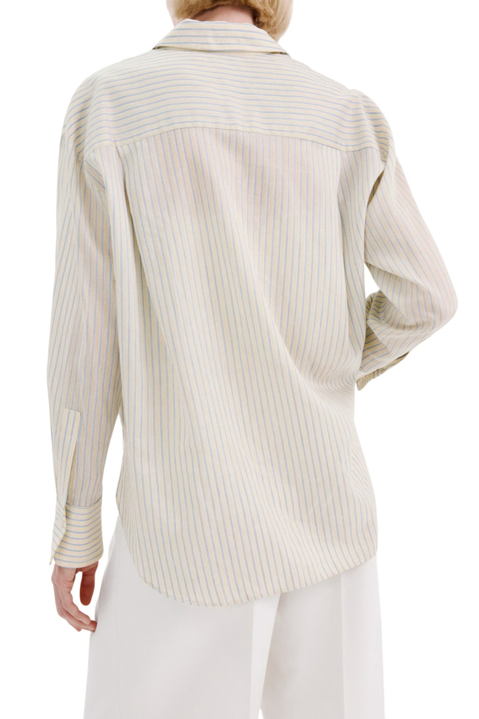 Женский Mango Рубашка POKE в полоску (цвет ), артикул 27043302 | Фото 4