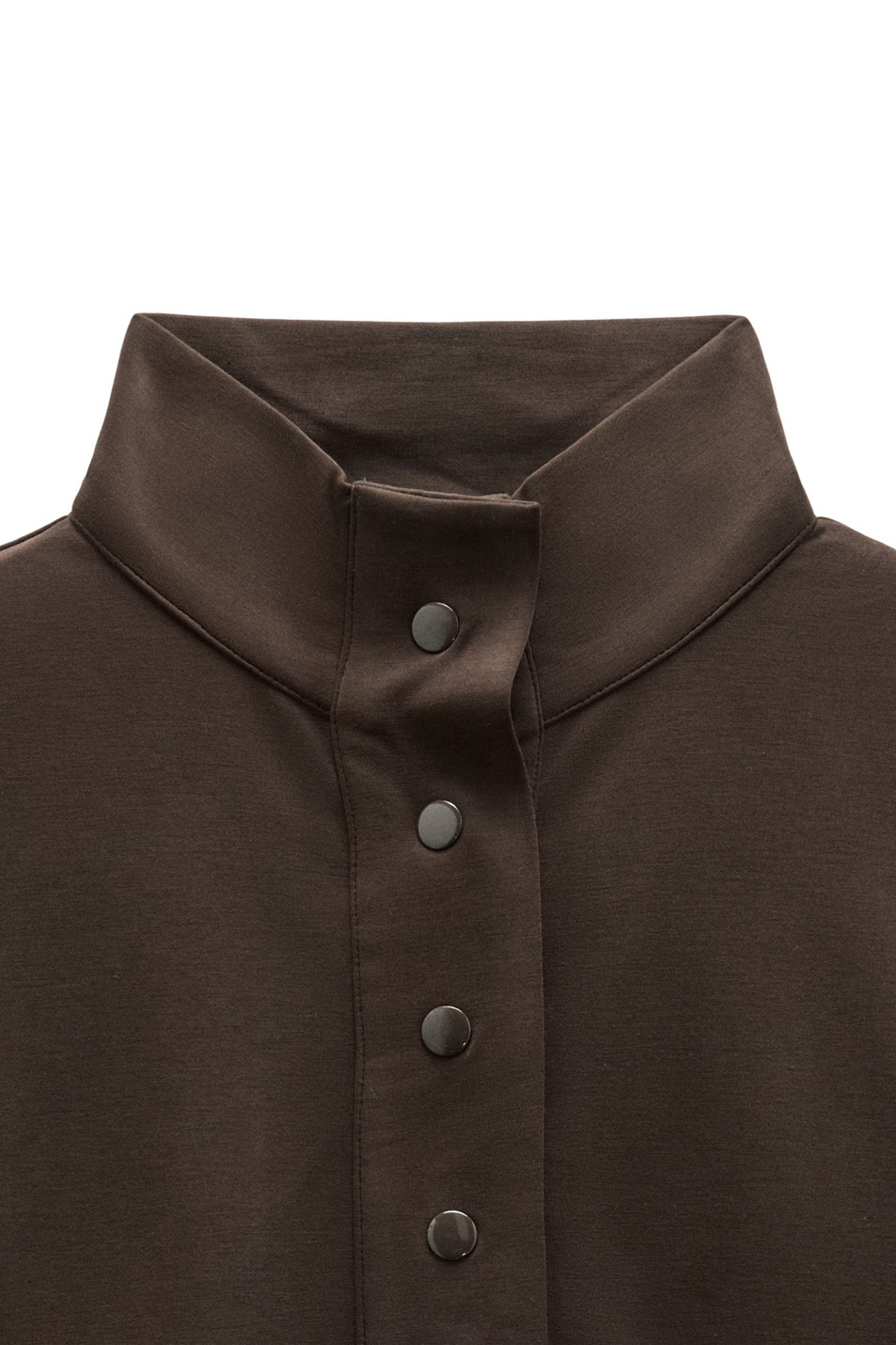 Толстовка однотонная|Основной цвет:Коричневый Женский Parfois Толстовка однотонная (цвет ), артикул 239493 | Фото 6