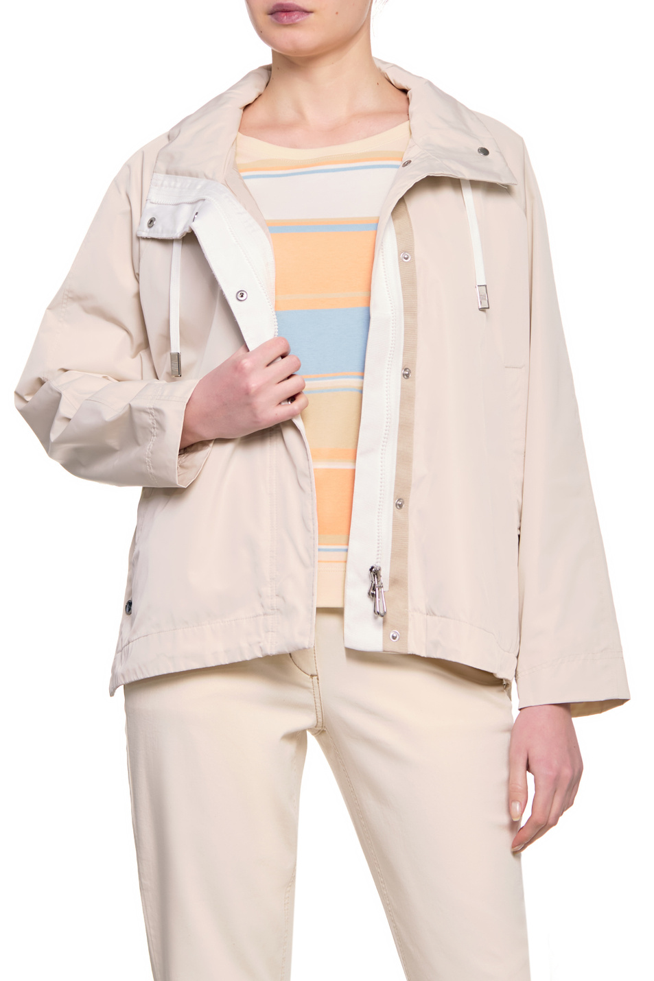 Gerry Weber Куртка с воротником-стойкой на кулиске (цвет ), артикул 750217-31150 | Фото 3