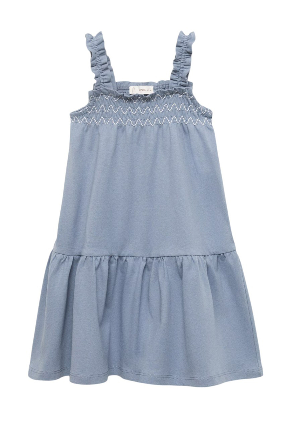 Девочкам Mango Kids Платье AMELIAB из хлопка (цвет ), артикул 87097891 | Фото 1