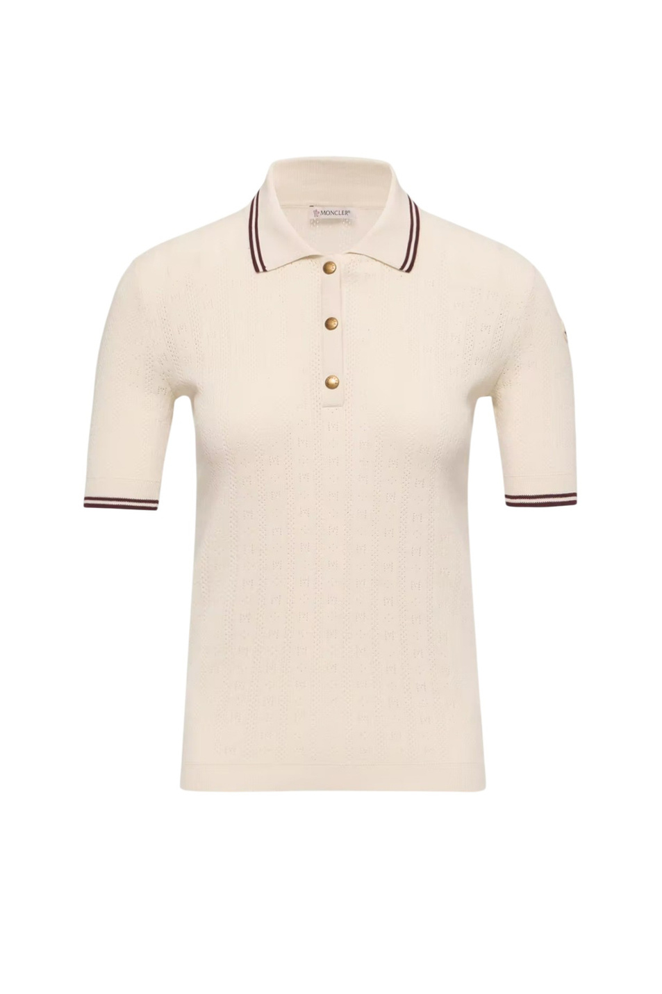 Женский Moncler Поло из хлопка (цвет ), артикул L10939A00005-M9371 | Фото 1