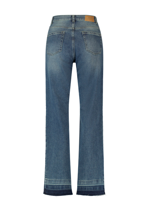 Gerry Weber Удлиненные джинсы из смесового хлопка ( цвет), артикул 720003-31601 | Фото 2