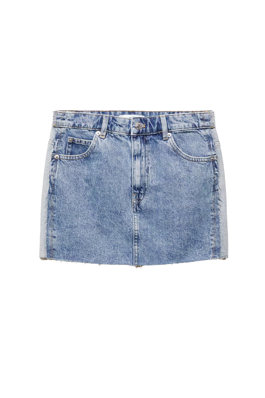 Юбка OLIVIA джинсовая|Основной цвет:Синий|Артикул:67076320 | Фото 1