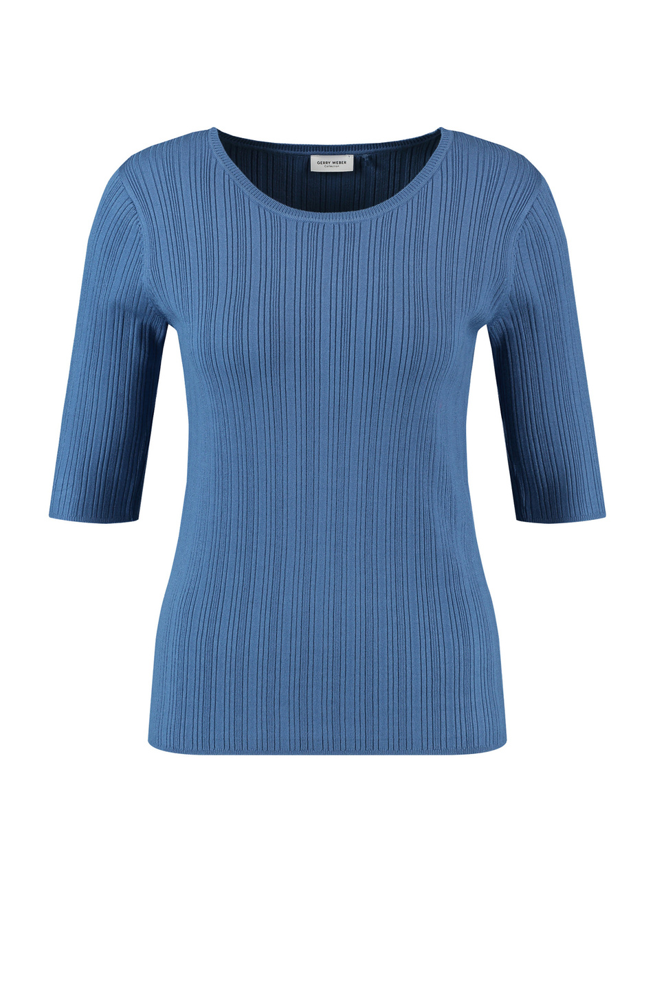 Женский Gerry Weber Джемпер в рубчик с рукавом 3/4 (цвет ), артикул 978018-35700 | Фото 1