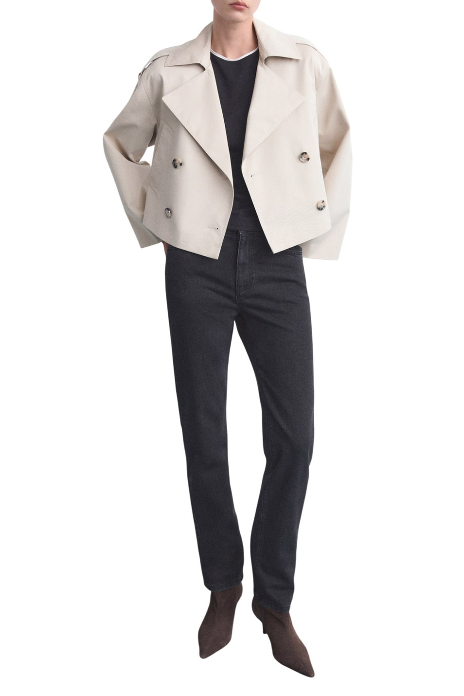 Женский Mango Джинсы BLANCA прямого кроя (цвет ), артикул 17026746 | Фото 2