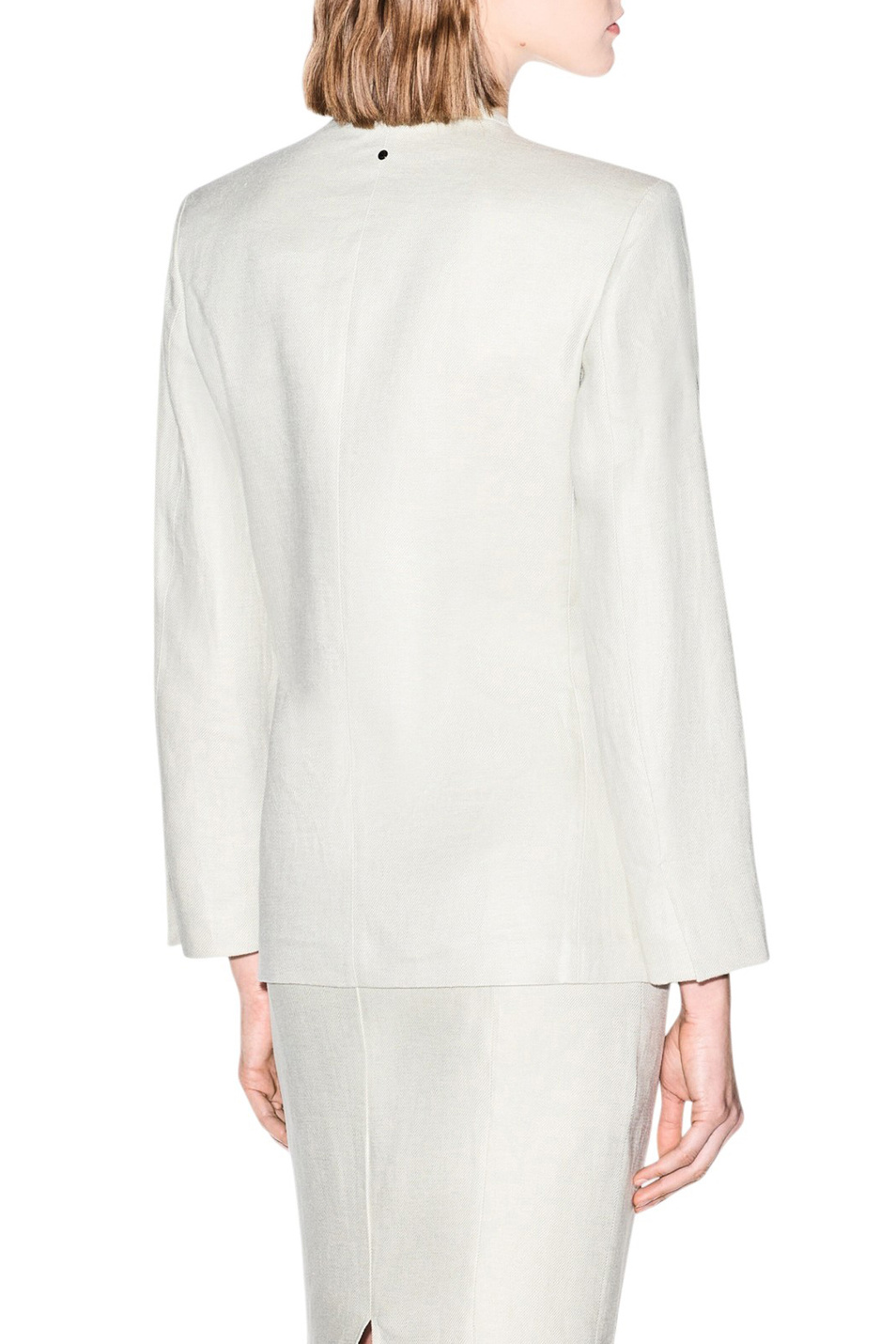 Женский Armani Exchange Пиджак из льна (цвет ), артикул XW001985-AF21530 | Фото 5