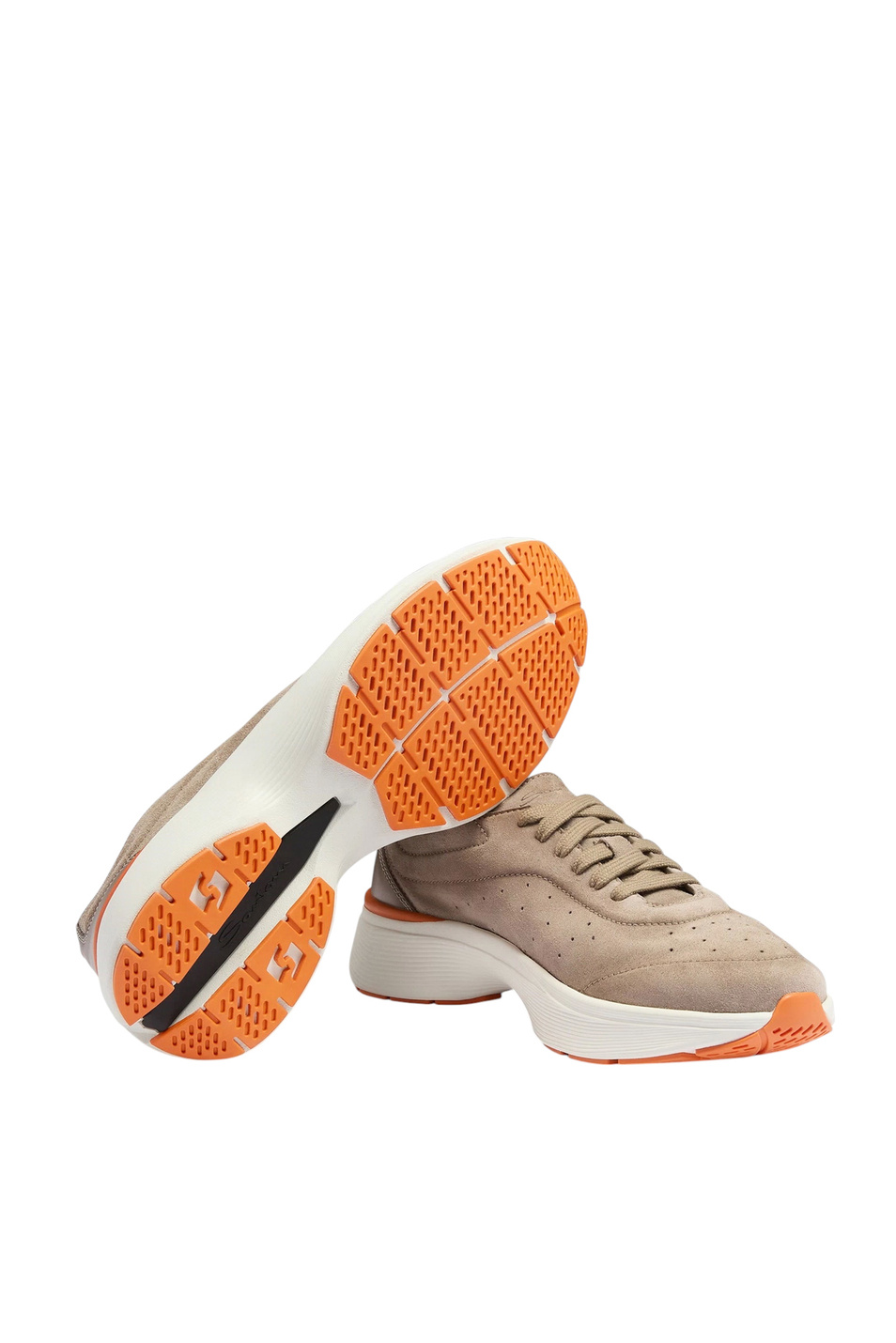 Мужской Santoni Кроссовки BOUNCE из натуральной замши (цвет ), артикул MBBC22070BARTSOGE55 | Фото 4